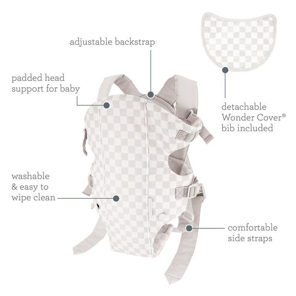 Swift Classic Carrier - Gray and White Checkered – Infantino