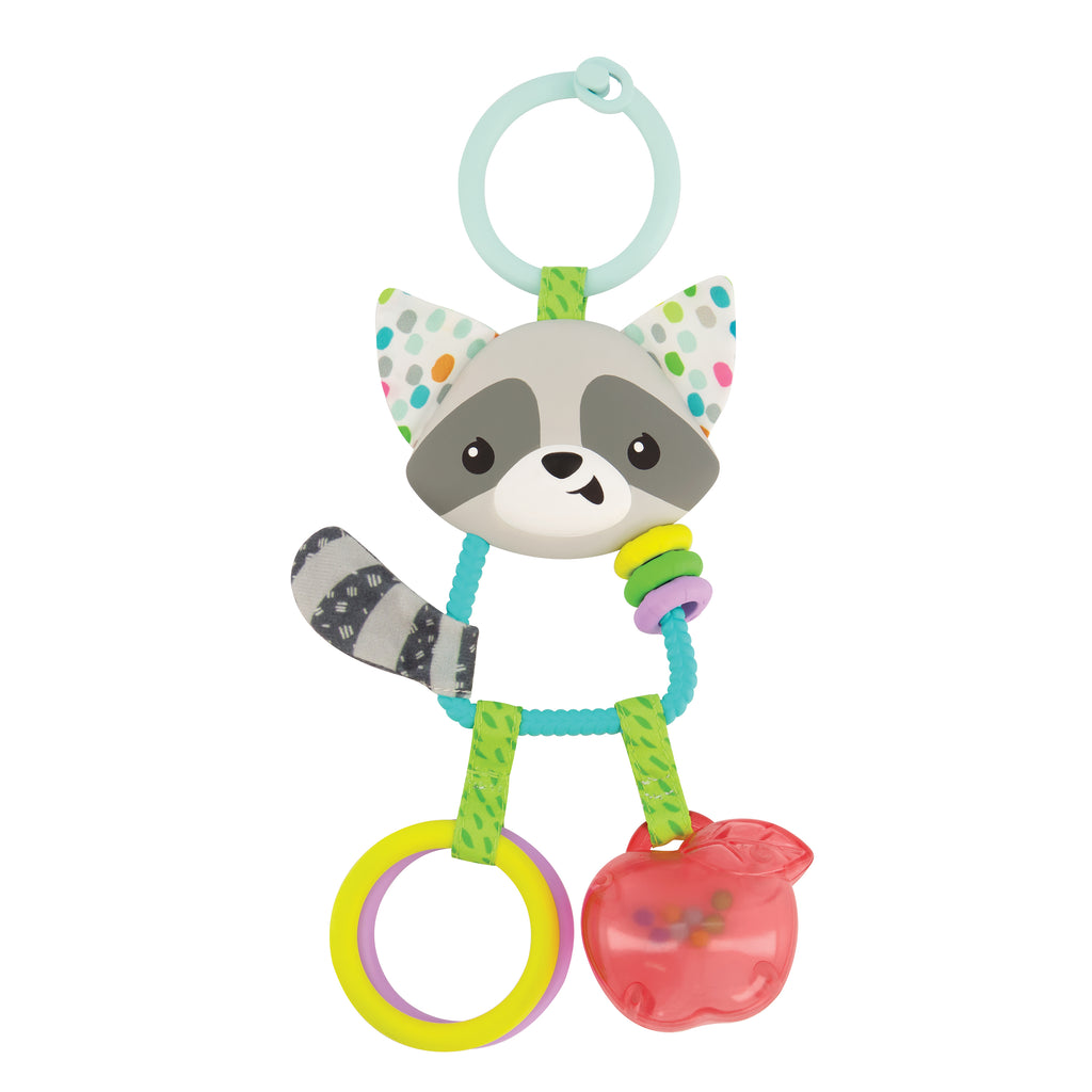 Jingle Charms Rattle Raccoon