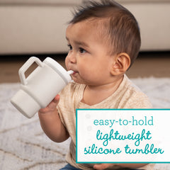 My 1st Tumbler™ Silicone 9oz - Cream
