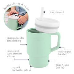 My 1st Tumbler™ Silicone 9oz - Cool Mint