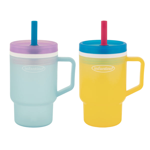 My 1st Tumbler™ 10oz 2-Pack - Cool Breeze & Lemon Rizz – Infantino