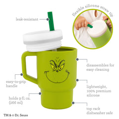 My 1st Tumbler™ Silicone 9oz – Grinch
