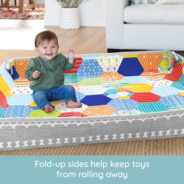 FOLDABLE SOFT FOAM MAT GO GAGA – Infantino