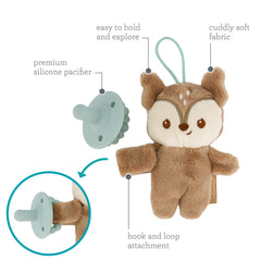 Snuggle & Soothe PaciPal - Deer