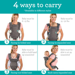 Flip 4-in-1 Convertible Carrier, Grey