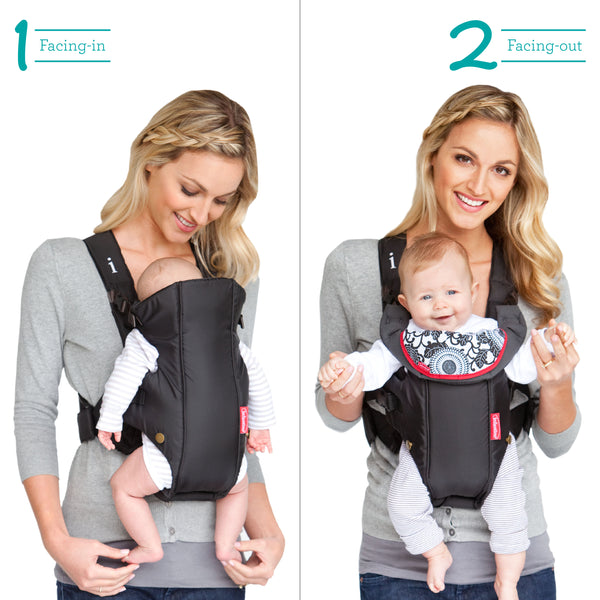 Infantino  Front Facing Baby Carrier, Soft Structured Baby Carrier, Baby  Wearing Benefits