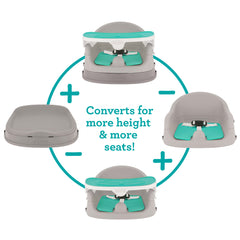 Grow-With-Me 4-in-1 Two-Can-Dine Deluxe Feeding Booster Seat