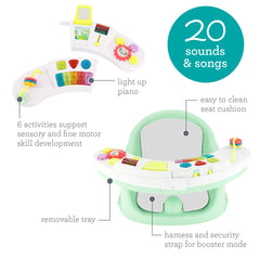 Music & Lights 3-in-1 Discovery Seat & Booster