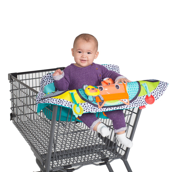 Play & Away Shopping Cart Cover, High Chair Cover and Play Mat Infantino