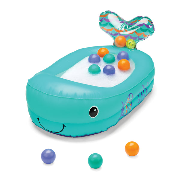 Whale Bubble Bath Inflatable Bath Tub™ Teal – Infantino