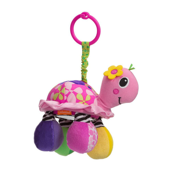 Topsy Turtle Mirror Pal Pink Infantino