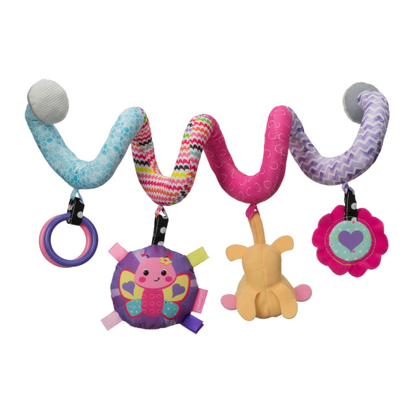 Infantino spiral activity toy pink on sale