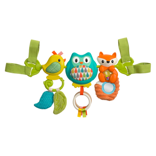 Tag Along Travel Pal™ Stroller and Car Seat Toys – Infantino