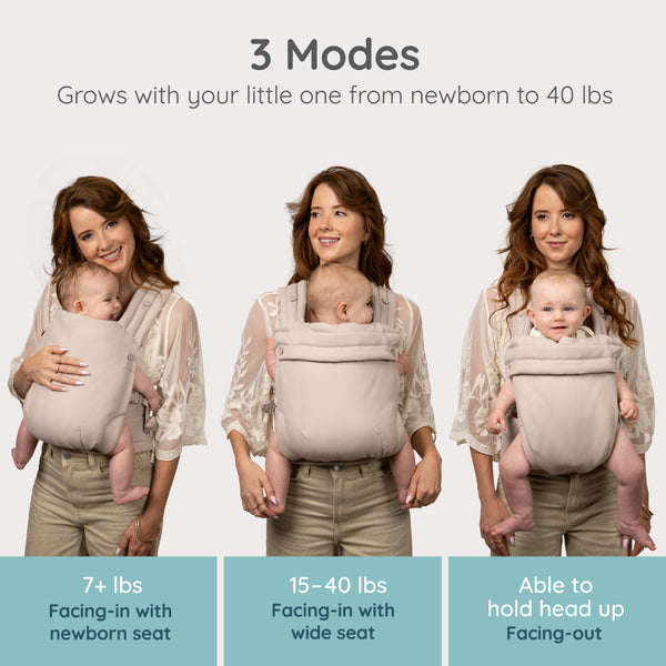Honey Blossom Baby Carrier – Toasted Almond – Infantino