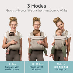 Honey Blossom Airy Baby Carrier – Moon Beam