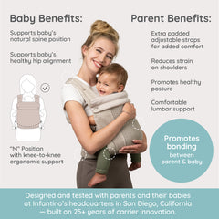 Honey Blossom Airy Baby Carrier – Moon Beam