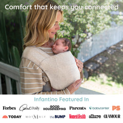First Bloom Newborn Carrier - Crème Brûlée