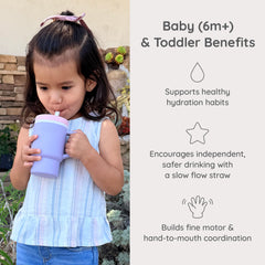 My 1st Tumbler™ Silicone 9oz - Sugar Plum