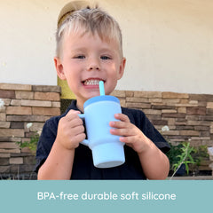 My 1st Tumbler™ Silicone 9oz - Cloud Blue