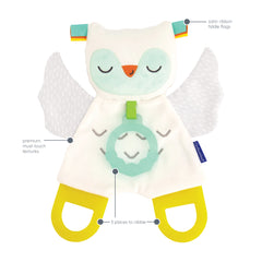 Glow-in-the-Dark Cuddly Teether, Owl