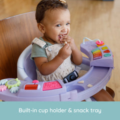 Music & Lights 3-in-1 Discovery Seat & Booster-Lavender