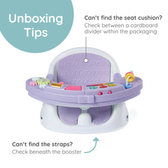 Music & Lights 3-in-1 Discovery Seat & Booster-Lavender
