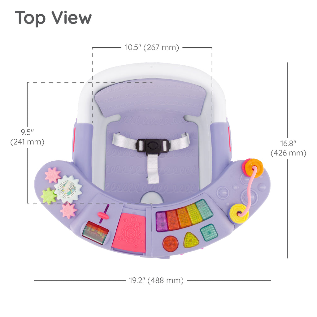 Music & Lights 3-in-1 Discovery Seat & Booster-Lavender – Infantino Music & Lights 3-in-1 Discovery Seat & Booster-Lavender – Infantino