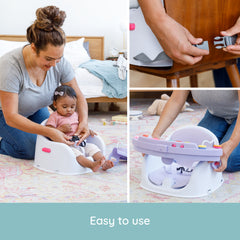 Music & Lights 3-in-1 Discovery Seat & Booster-Lavender