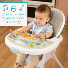 Music & Lights 8-in-1 Convertible High Chair