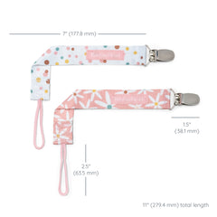 PaciGrip Classic - 2pk - Pink Daisy