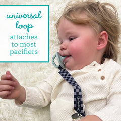 2-Pack Pacifier Clips - Skater