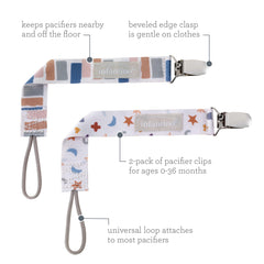 PaciGrip 2-Pack - Luna Love
