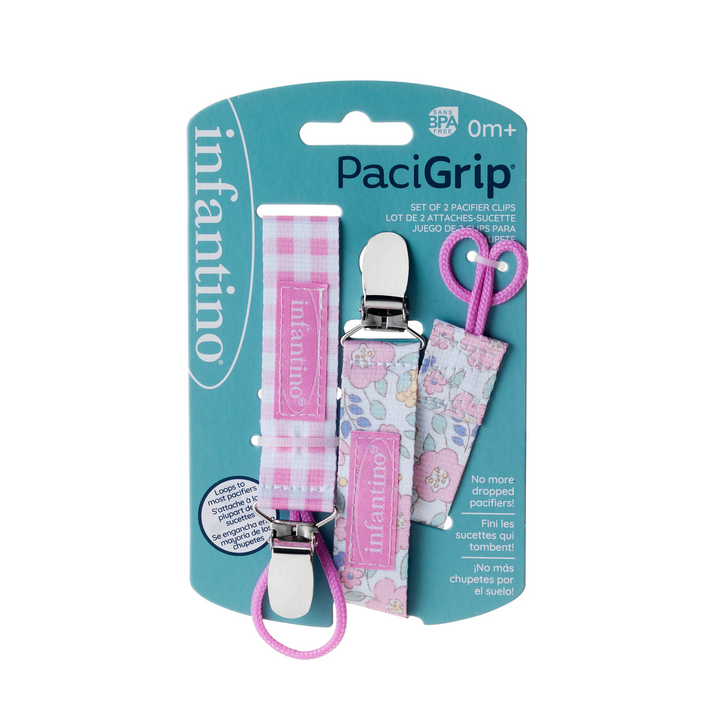 Pacigrip Classic 2pk Pink Darling