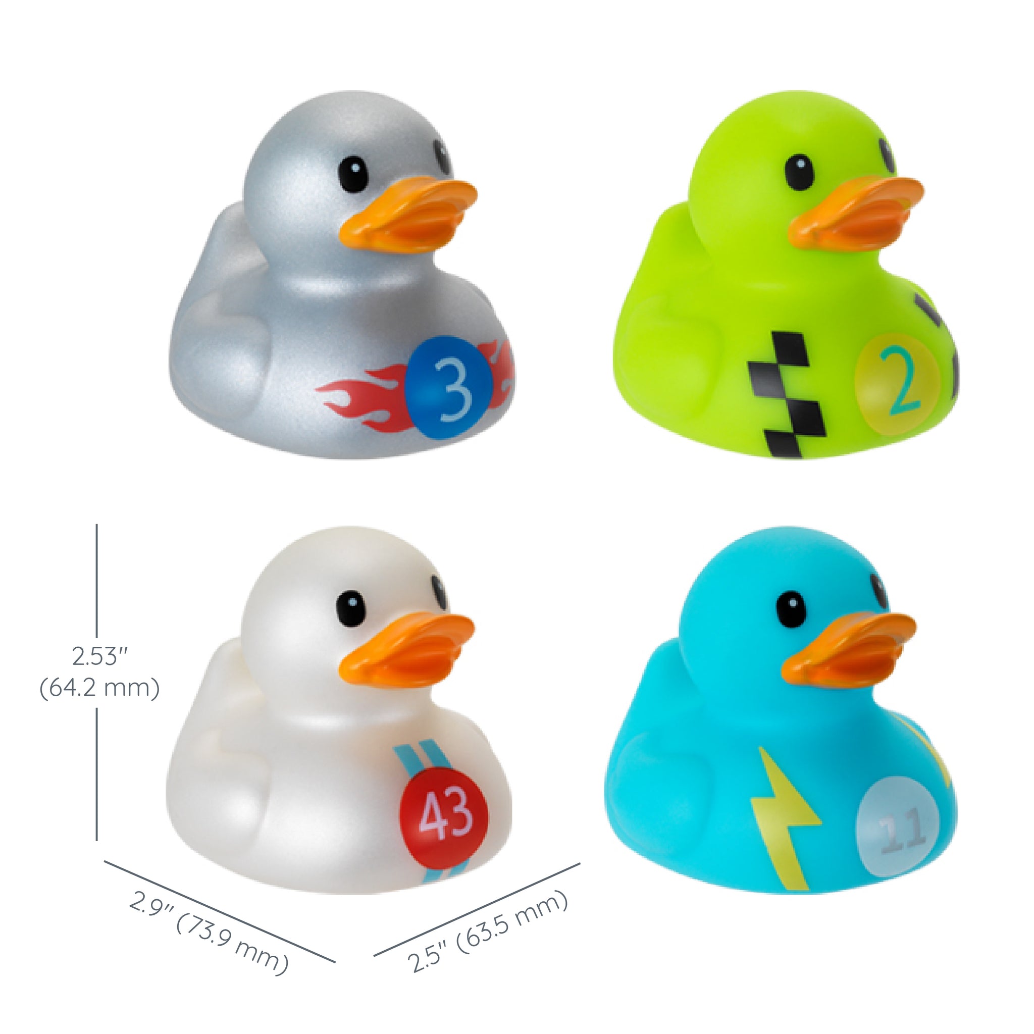 Fun Time Racer Ducks – Infantino