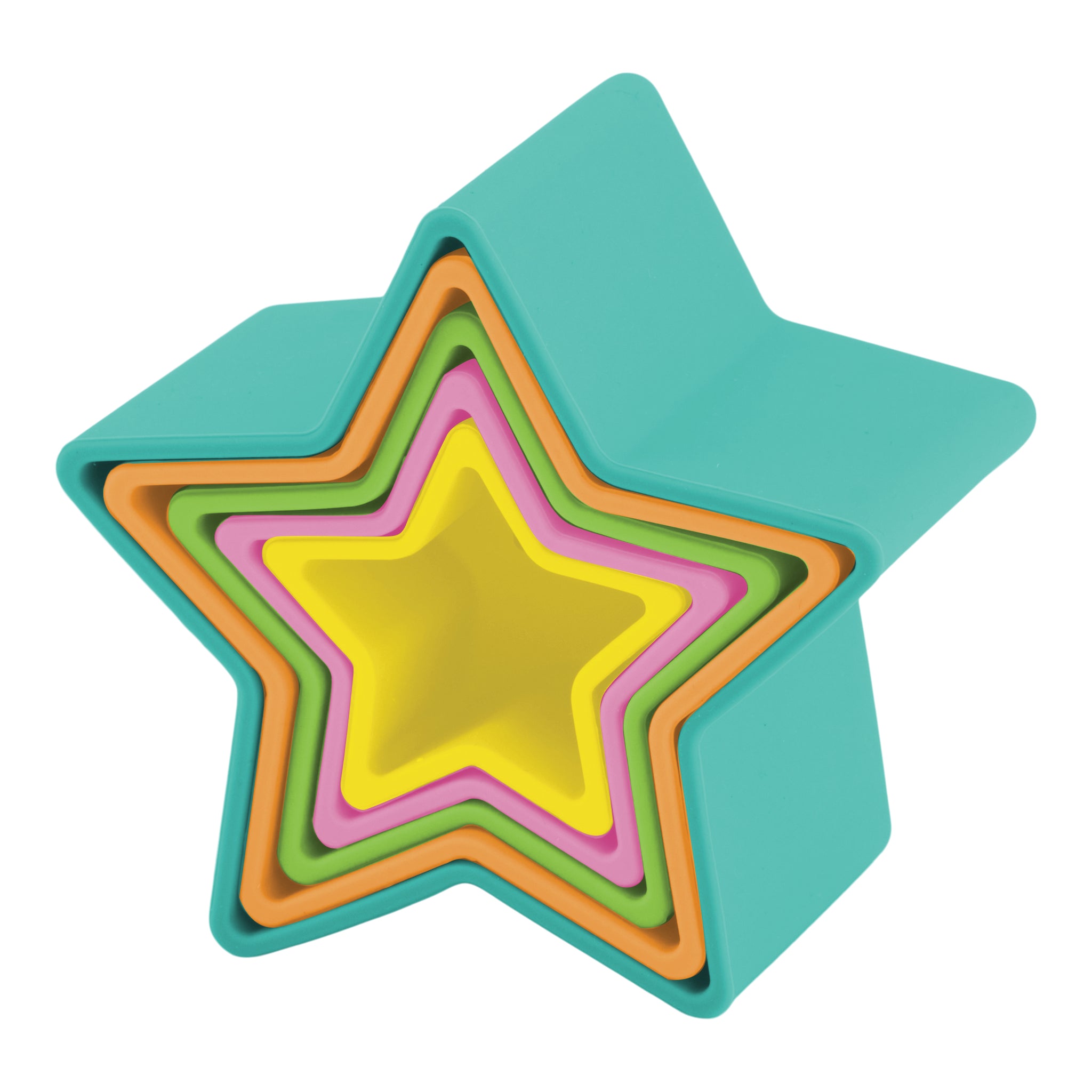 Simply Silicone Stacking Stars – Infantino