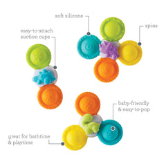 Silicone Bath Pop Spinners