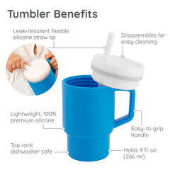 My 1st Tumbler™ Silicone 9oz - Ocean