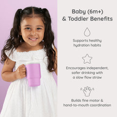 My 1st Tumbler™ Silicone 9oz - Lilac