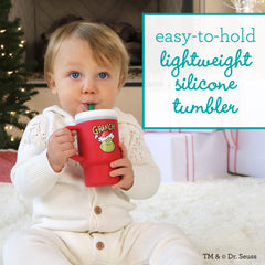 My 1st Tumbler™ Silicone 9oz - Grinch Red