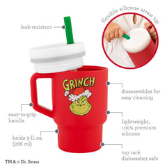 My 1st Tumbler™ - Grinch Red