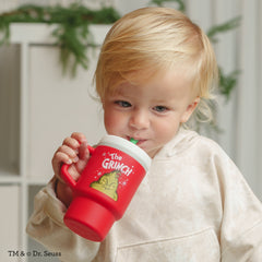 My 1st Tumbler™ Silicone 9oz - Grinch Red