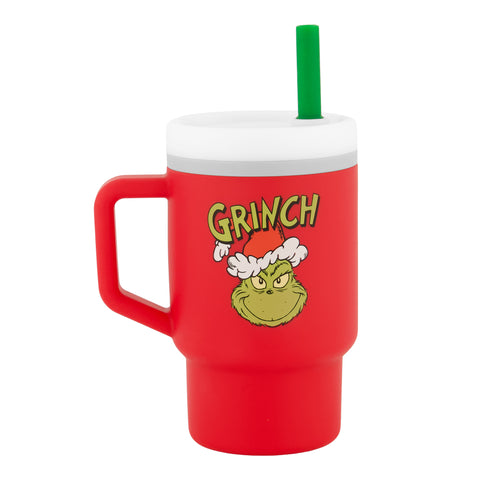 My 1st Tumbler™ Silicone 9oz - Grinch Red