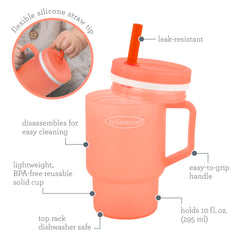 My 1st Tumbler™ 10oz - Pink