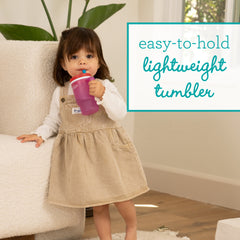 My 1st Tumbler™ 10oz - Raspberry Cream