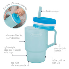 My 1st Tumbler™ 10oz – Moody Blue