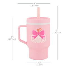 My 1st Tumbler™ 10oz - Pink Pumpkin