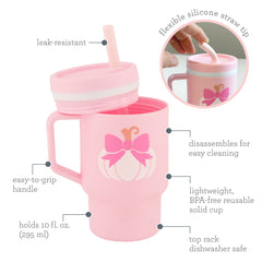 My 1st Tumbler™ 10oz - Pink Pumpkin