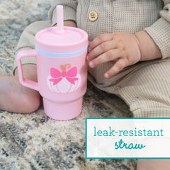My 1st Tumbler™ 10oz - Pink Pumpkin
