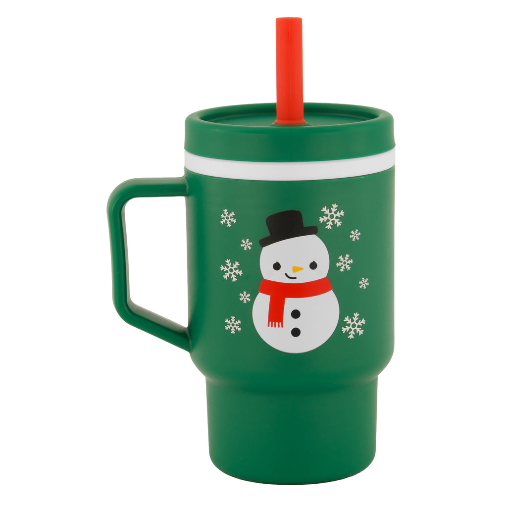 My 1st Tumbler™ 10oz - Green Snowman