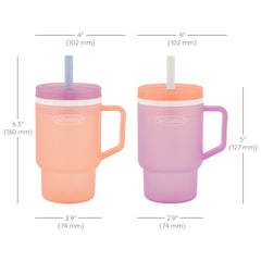 My 1st Tumbler™ 10oz 2-Pack - Seashell & Lavender